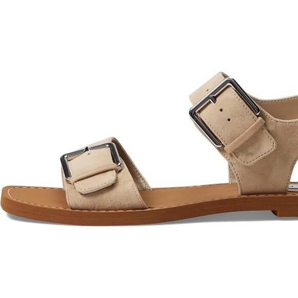 Steve Madden Santo Sling Back Sandals Sand Suede (Size 8) - Picture 5 of 8